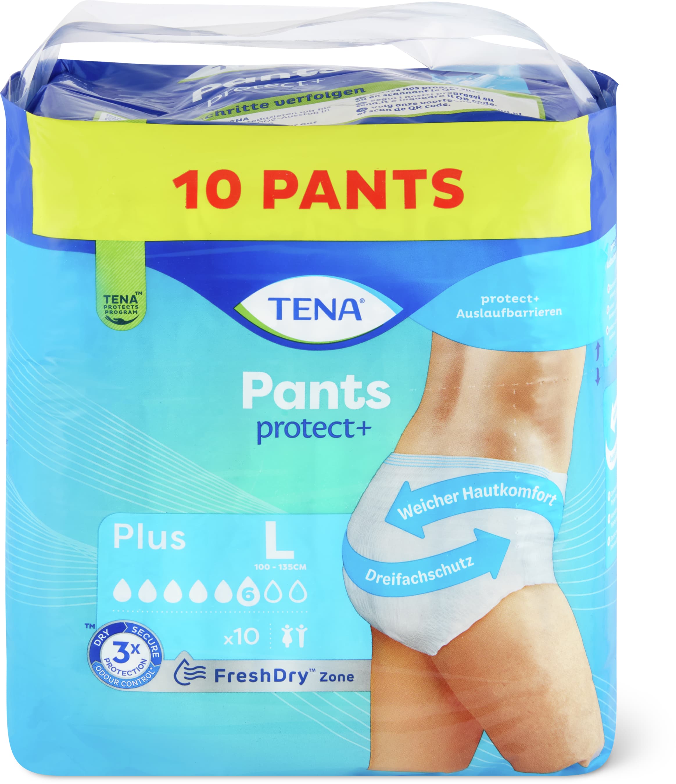 TENA Pants Plus Protect+ L